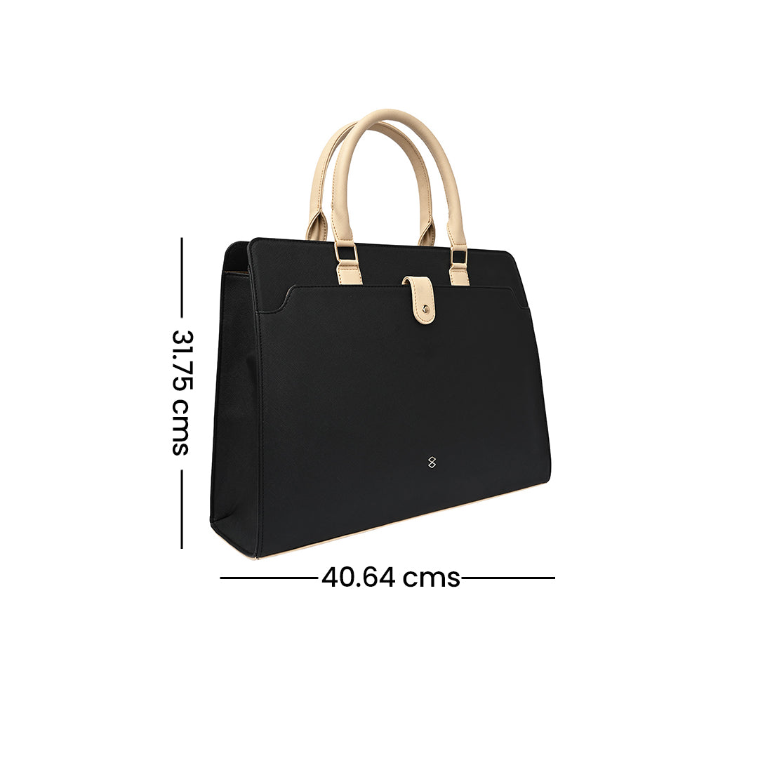 HORRA OFFICE HANDBAG FOR WOMEN COMPATIBLE FOR 13 INCH LAPTOP