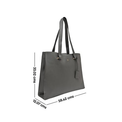 Horra Solid Oversized Tote Bag