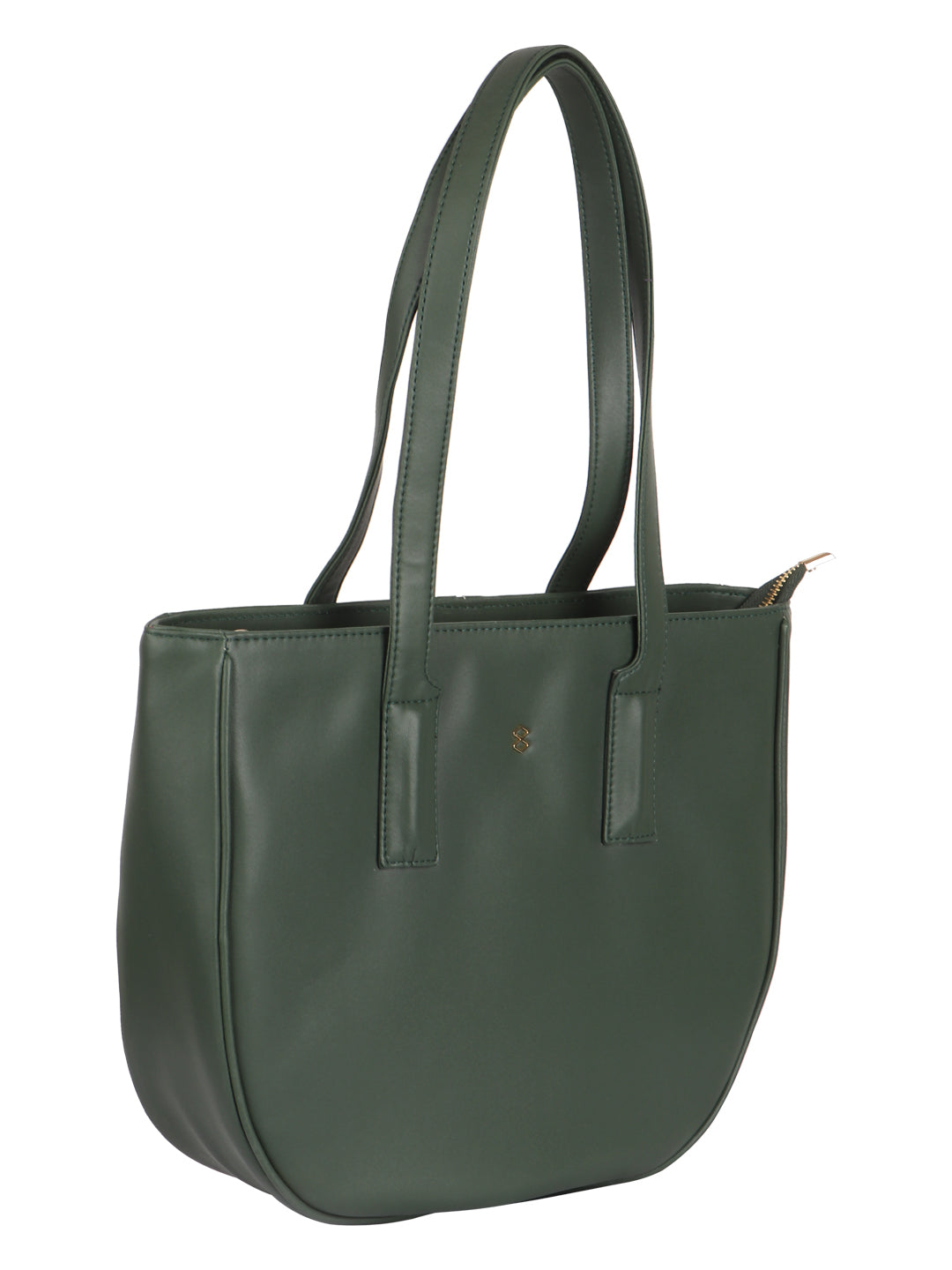 HORRA CASUAL MOON SAHPED SHOULDER BAG GREEN