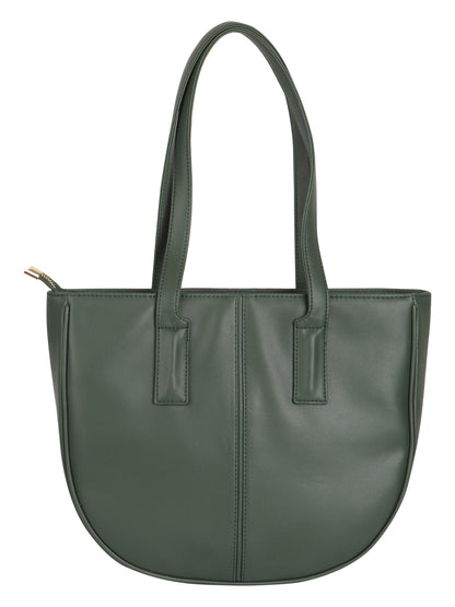 HORRA CASUAL MOON SAHPED SHOULDER BAG GREEN