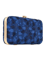 Horra Embroidered Flower Design Women's Party Clutch