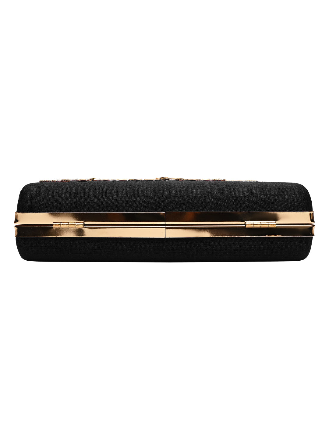 Horra Embellished Silk Clutch