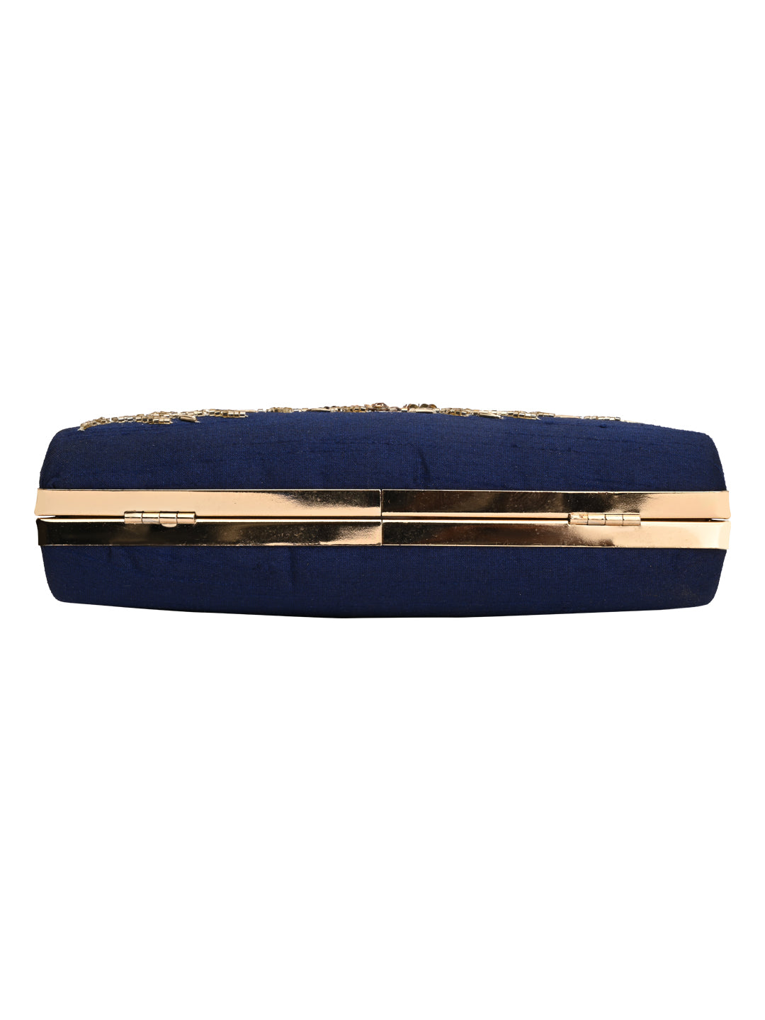 Horra Embellished Silk Clutch