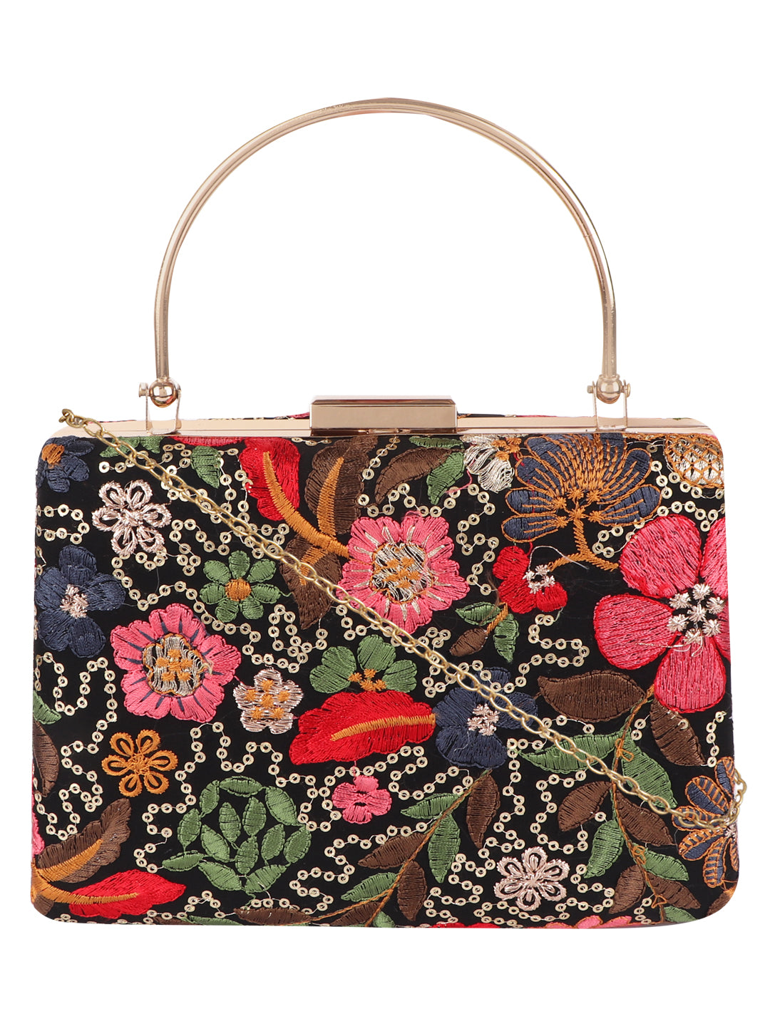 HORRA EMBROIDERY CLUTCH