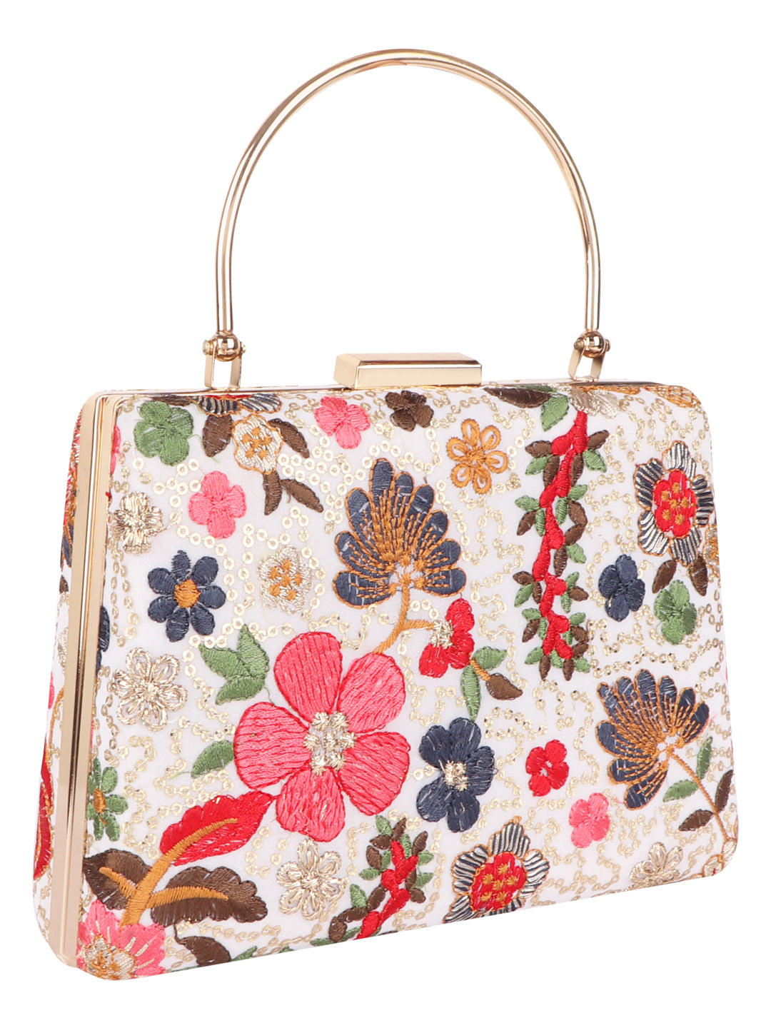 HORRA EMBROIDERY CLUTCH