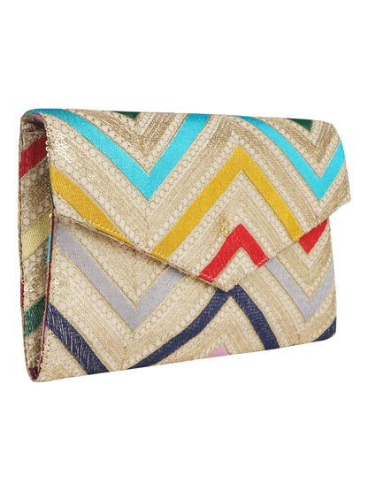 HORRA MULTICOLOR ZIG ZAG ENVELOPE