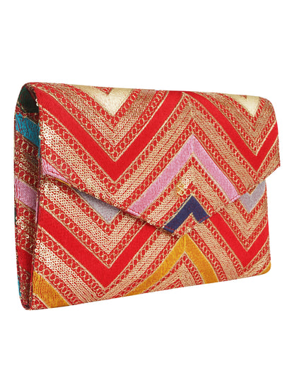 HORRA MULTICOLOR ZIG ZAG ENVELOPE