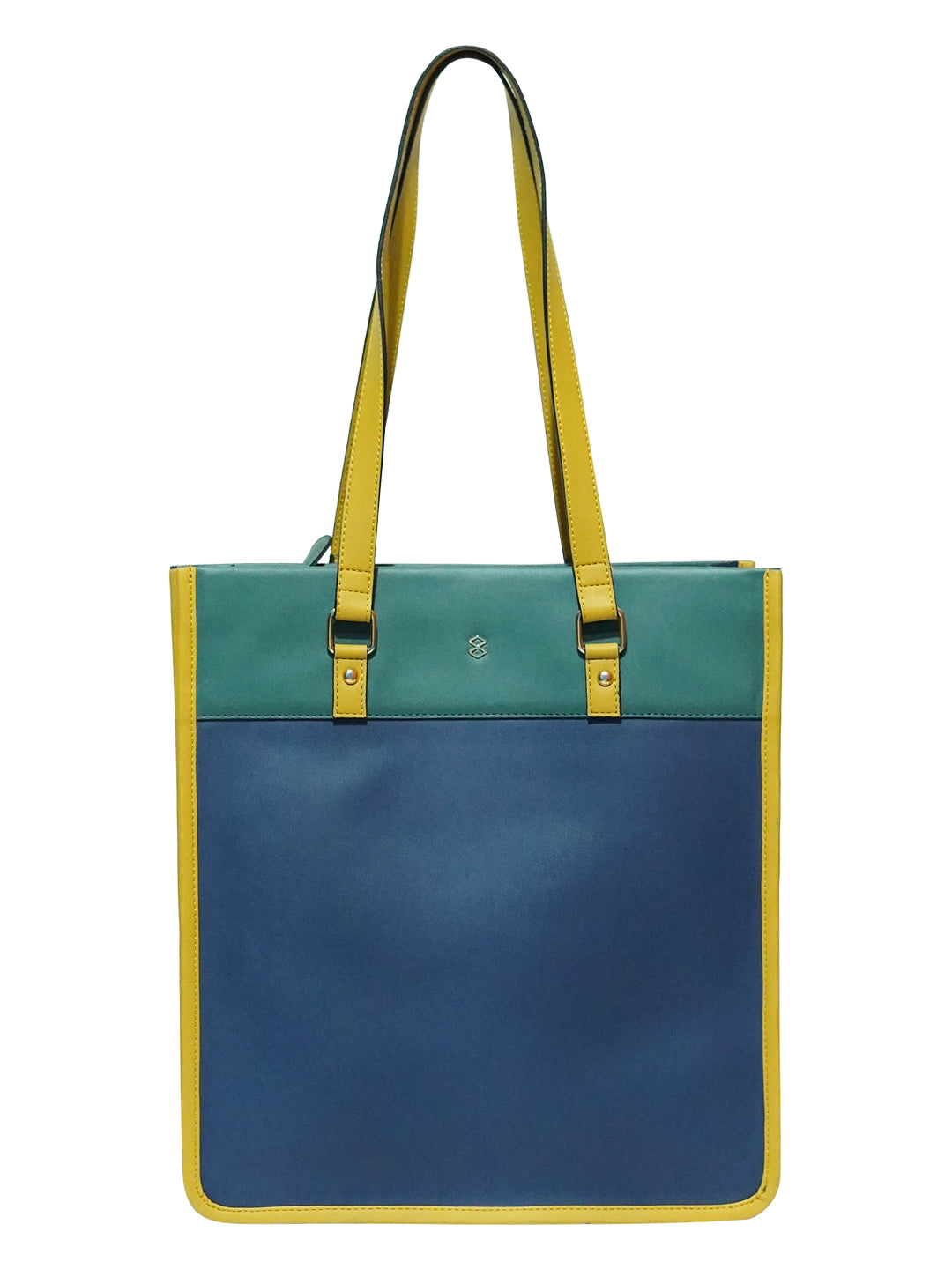 HORRA COLOR BLOCKED OPEN SHOULDER BAG