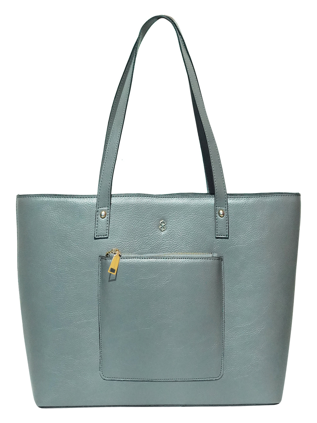 HORRA GREY SOLID 13 INCH LAPTOP HANDBAG