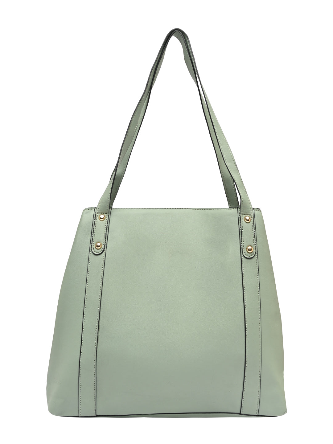 HORRA CASUAL HANDBAG MINT GREEN WITH 3 COMPARTMENTS