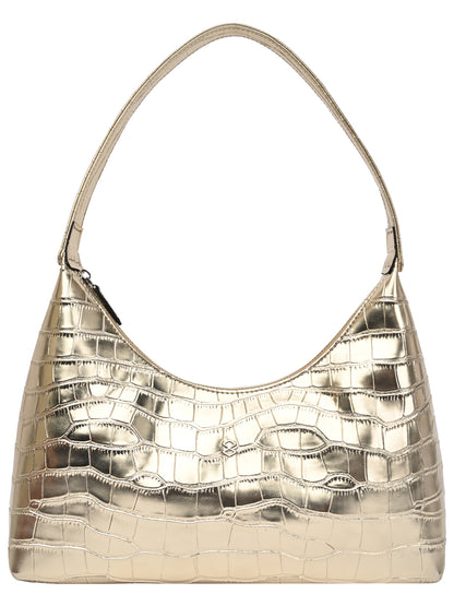 HORRA CASUAL PARTY HOBO BAG FOR WOMEN - GOLD