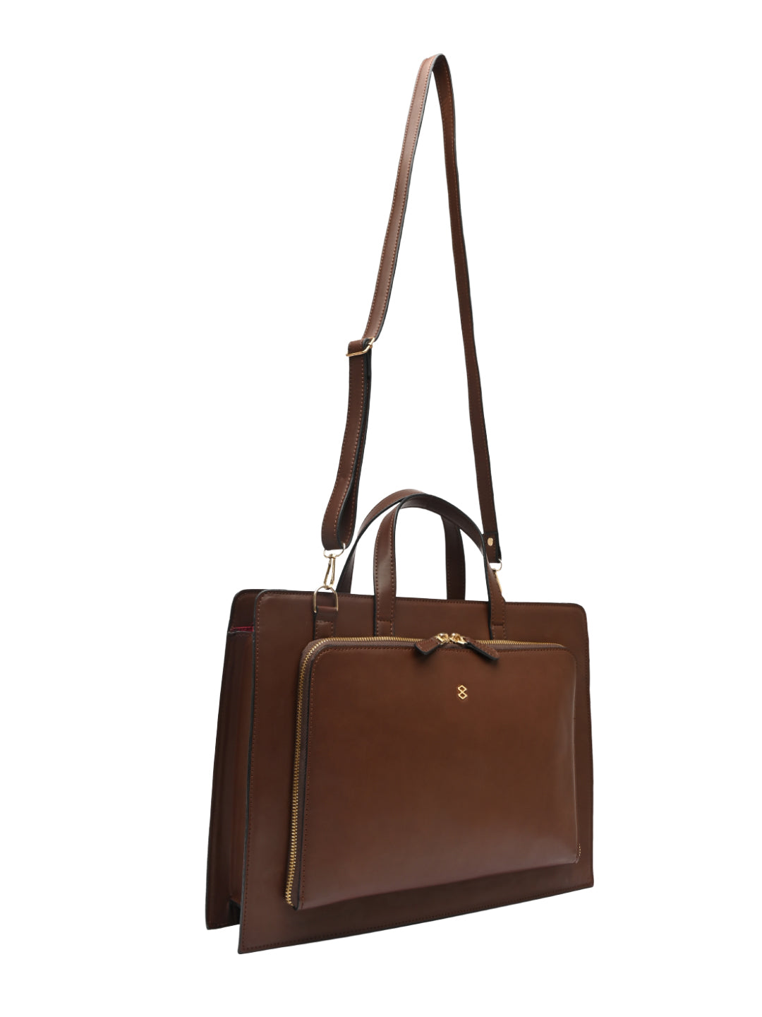 Horra Unisex 15 Inch Laptop Bag - Brown