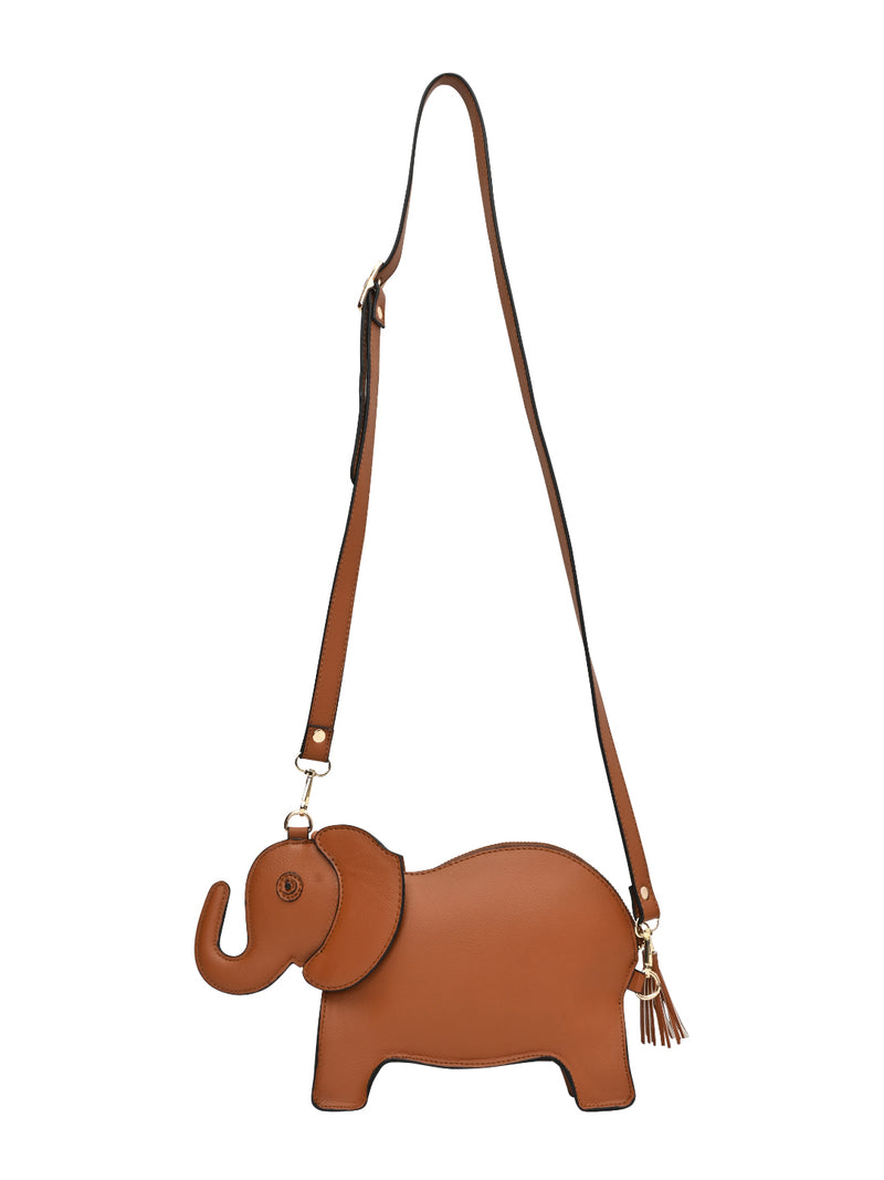 Horra Small Elephant Design Women's Sling Bag