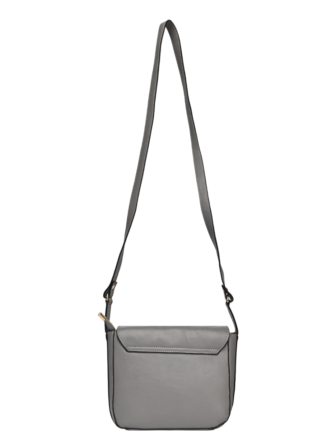 Horra Structured Crossbody Sling Bag Grey