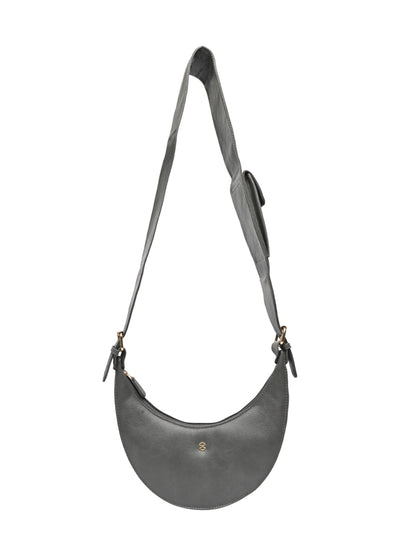 Horra Casual Half Moon Crossbody Sling Bag with two Detachable Straps