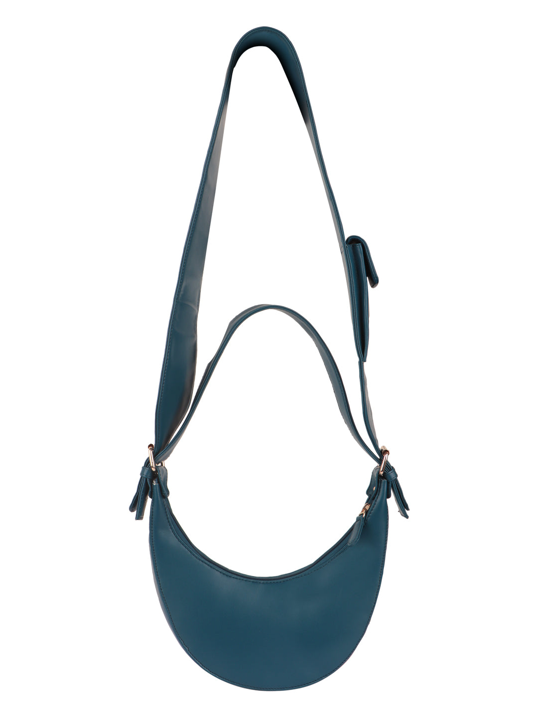 Horra Casual Half Moon Crossbody Sling Bag with two Detachable Straps