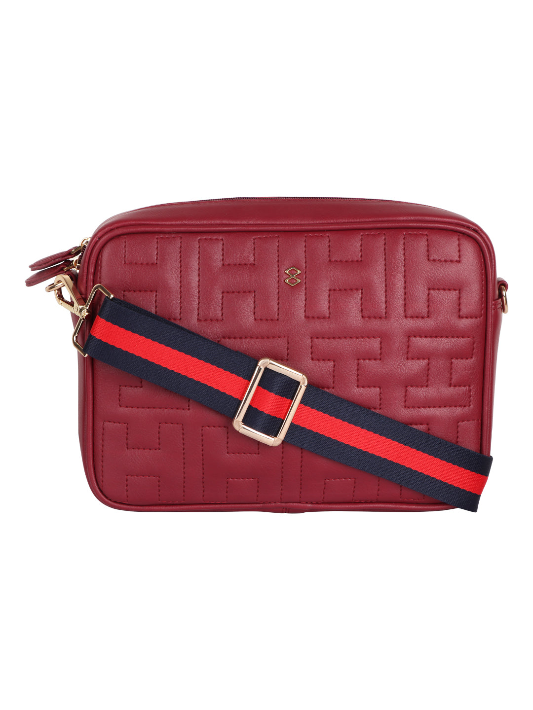 HORRA STRUCTURED CROSSBODY SLING BAG