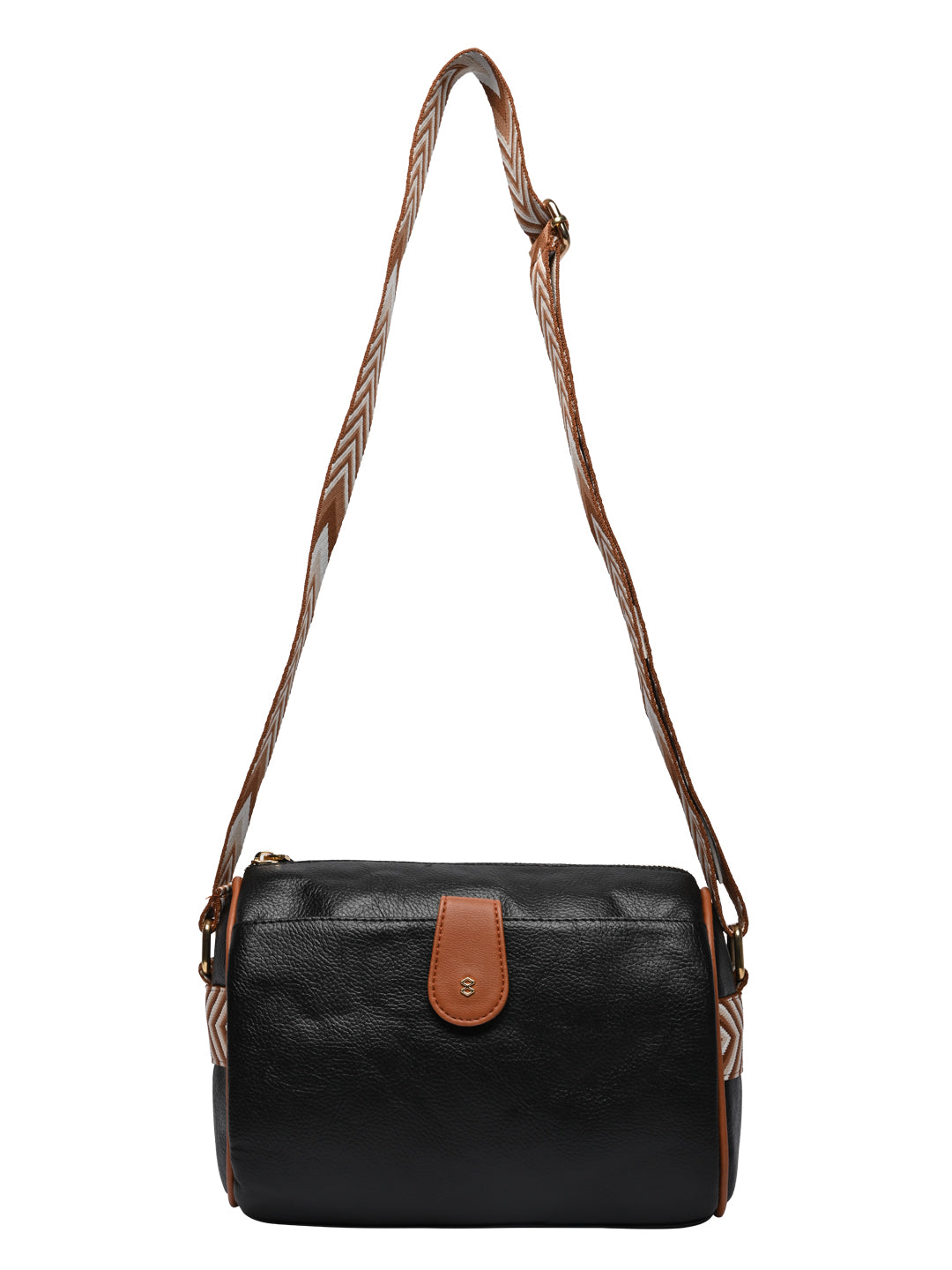 Horra Casual Sling Bag For Women - Black