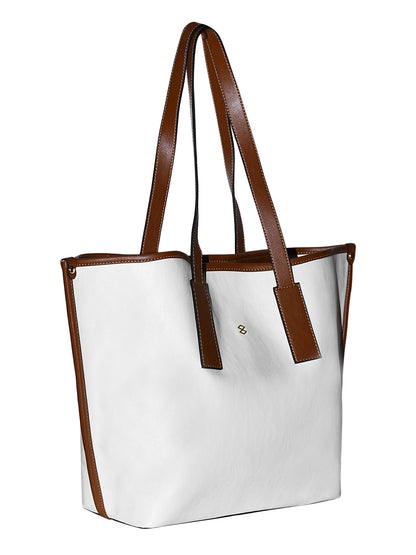 HORRA Big Size CASUAL TOTE BAG White