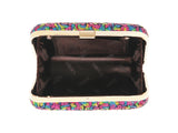 Multicolor Solid Rainbow Clutch - Horra Luxury