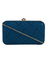 ZigZag Fabric Clutch - Horra Luxury