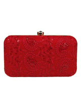 Flower and Leaf Clutch - Horra Luxury