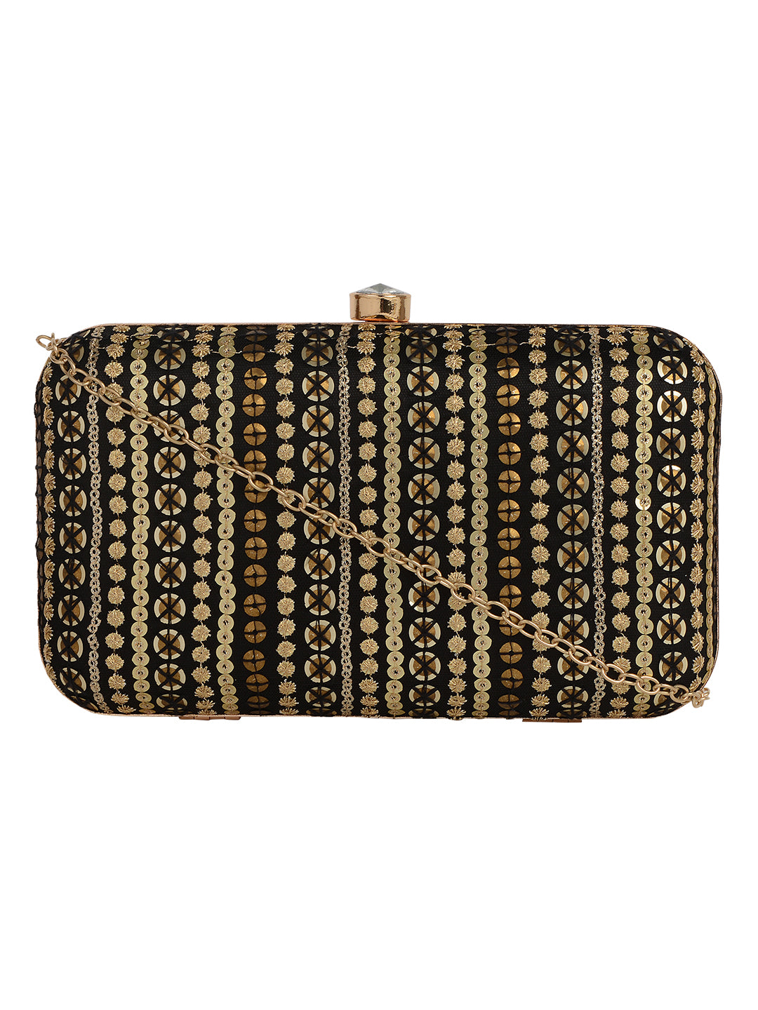 Solid Sequence Clutch - Horra Luxury