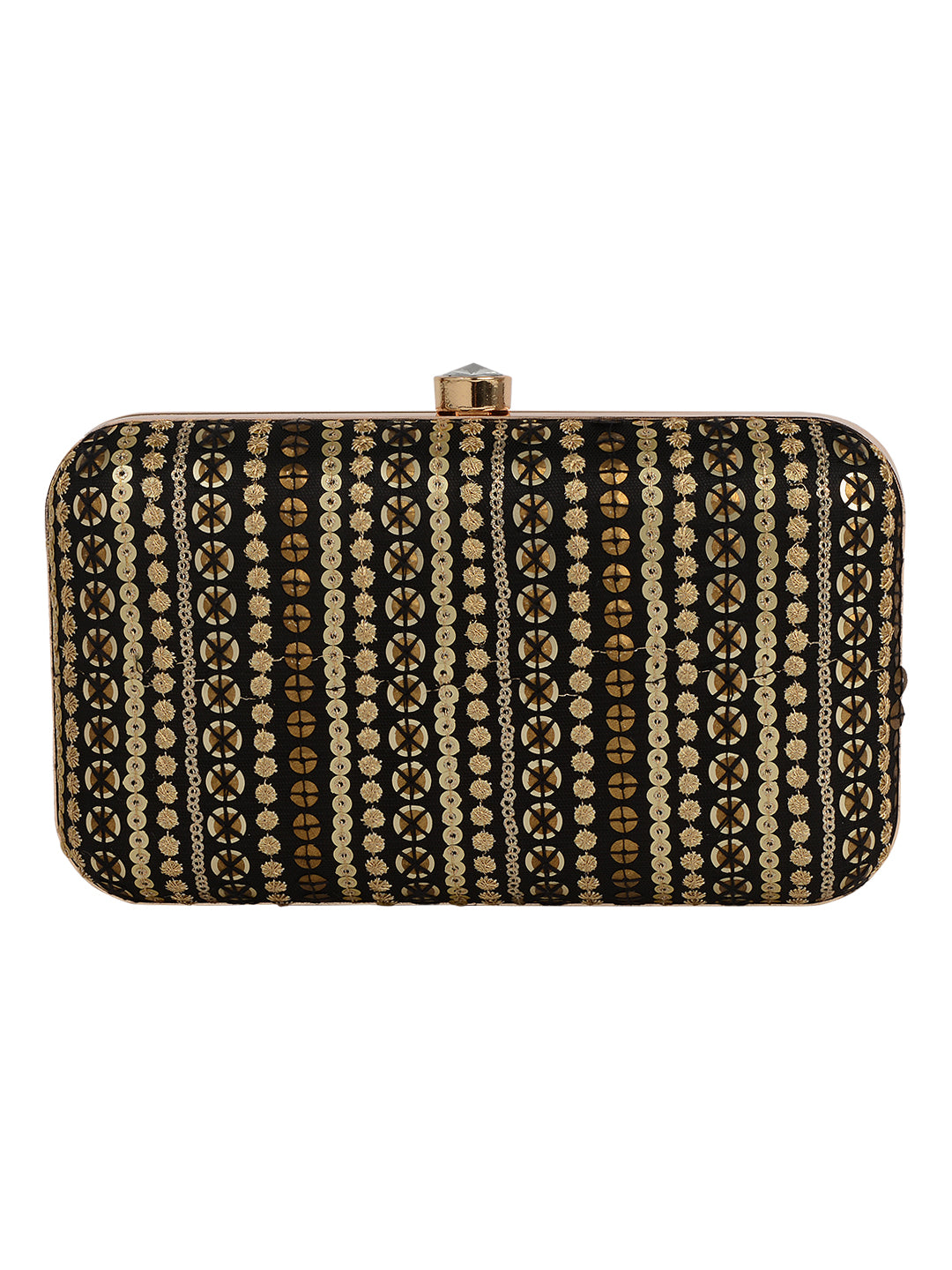 Solid Sequence Clutch - Horra Luxury