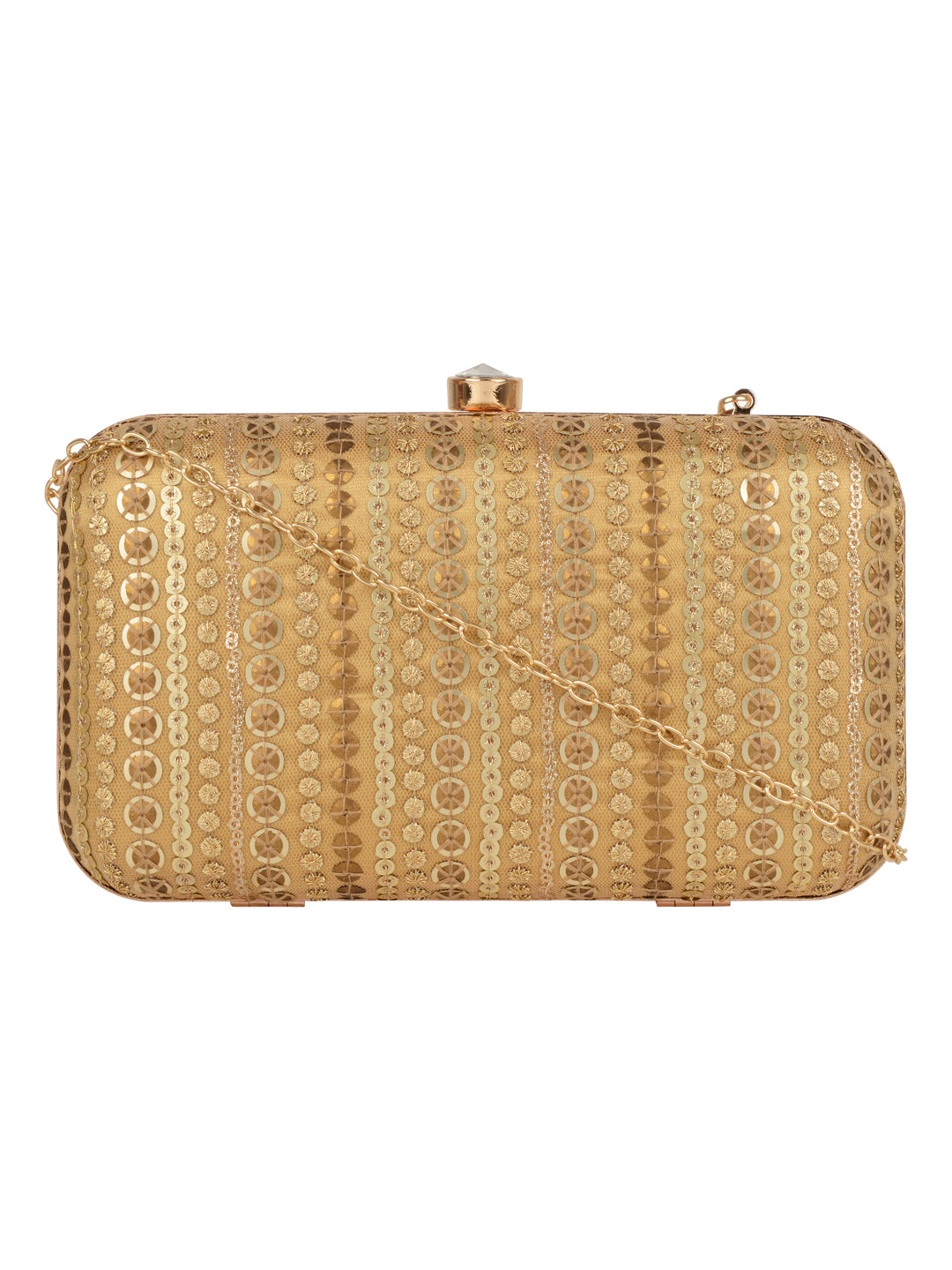 Solid Sequence Clutch - Horra Luxury