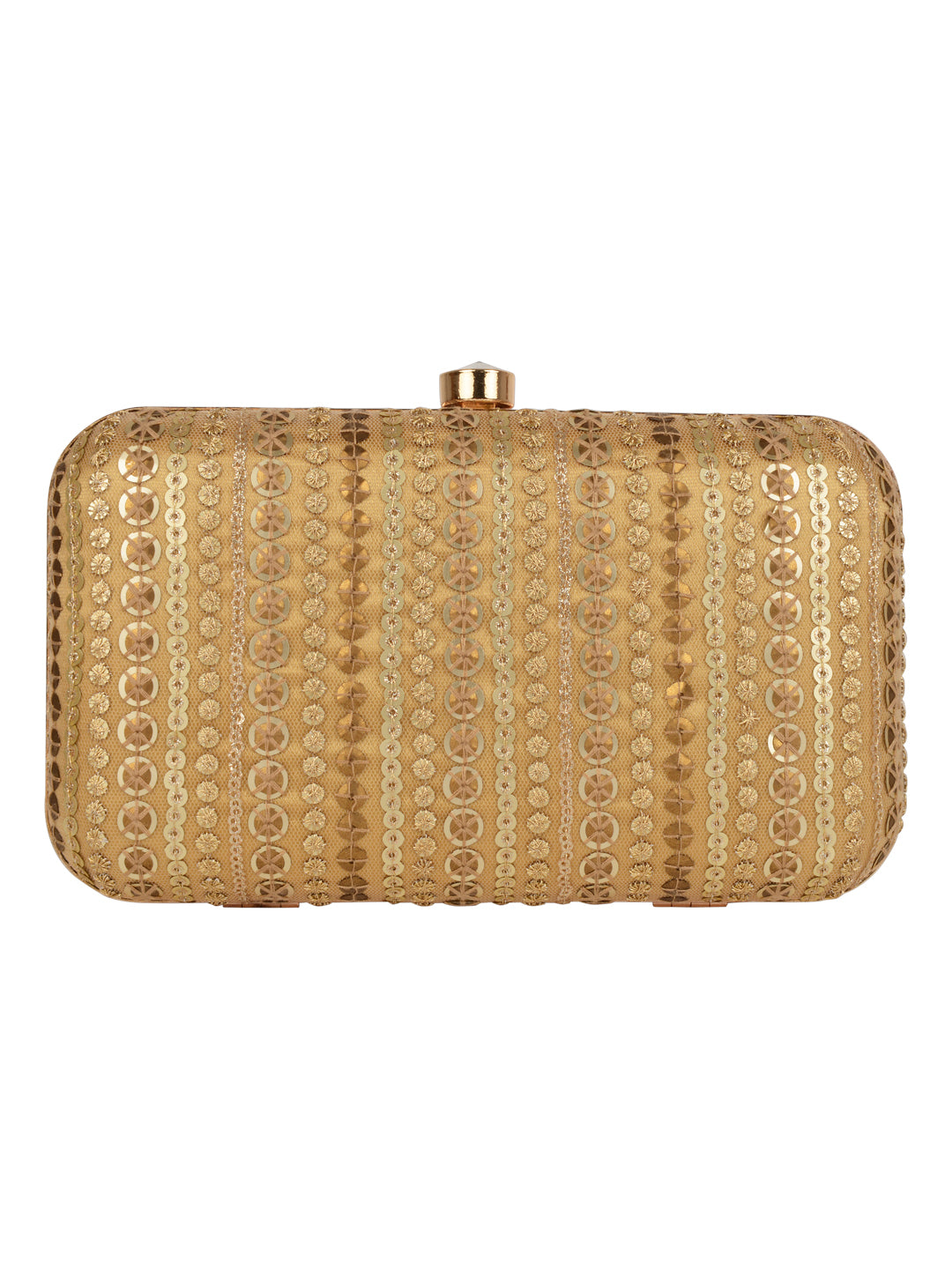 Solid Sequence Clutch - Horra Luxury