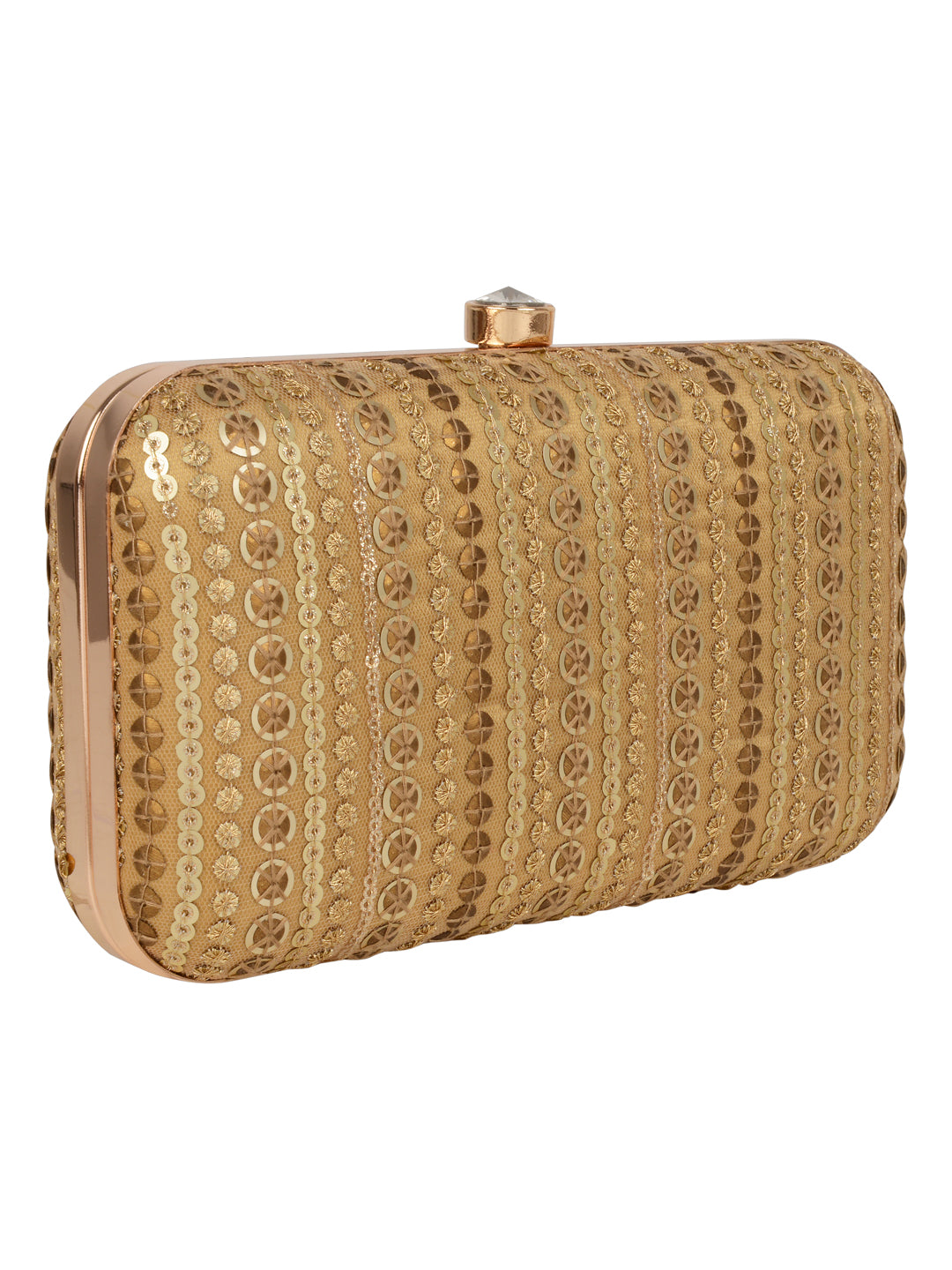 Solid Sequence Clutch - Horra Luxury